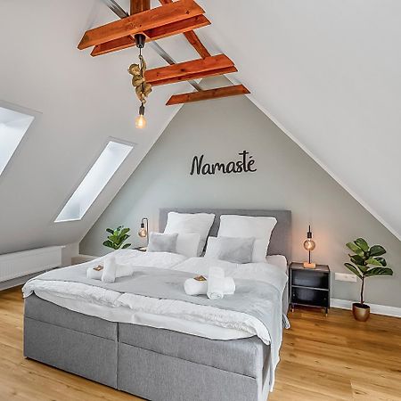 Namaste Homes - Ferienwohnung Mit Dachterrasse 巴特温茨海姆 外观 照片