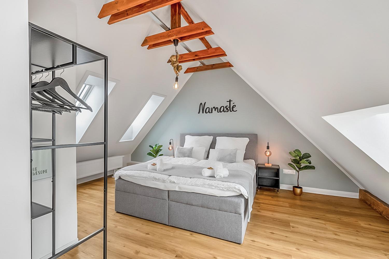 Namaste Homes - Ferienwohnung Mit Dachterrasse 巴特温茨海姆 外观 照片