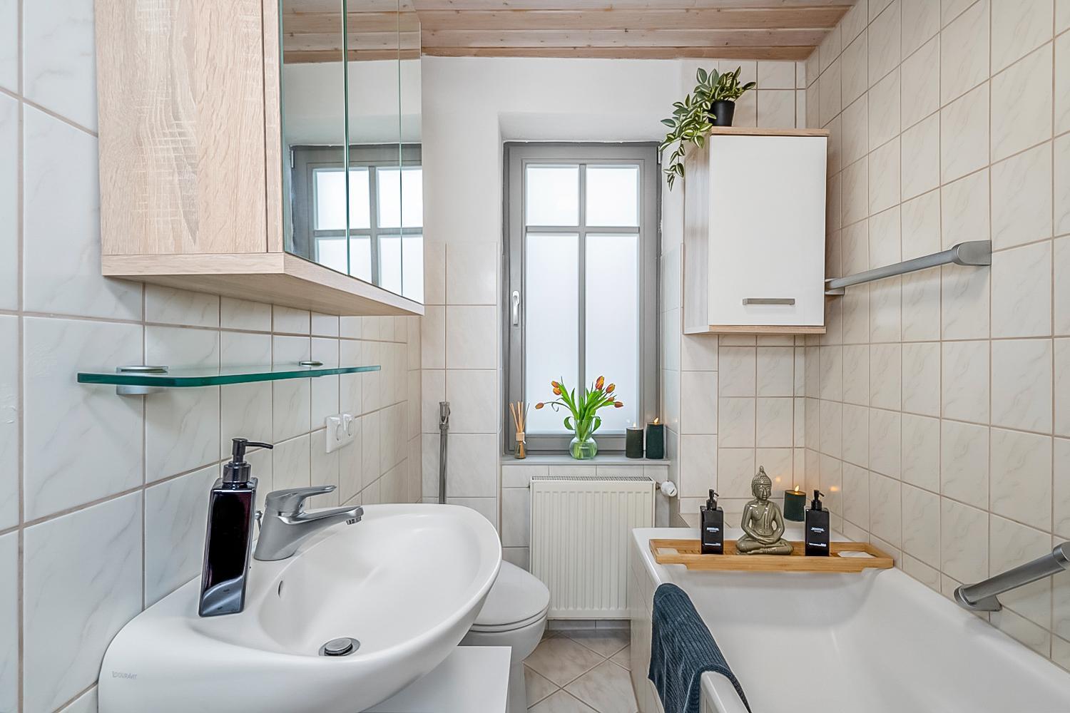Namaste Homes - Ferienwohnung Mit Dachterrasse 巴特温茨海姆 外观 照片