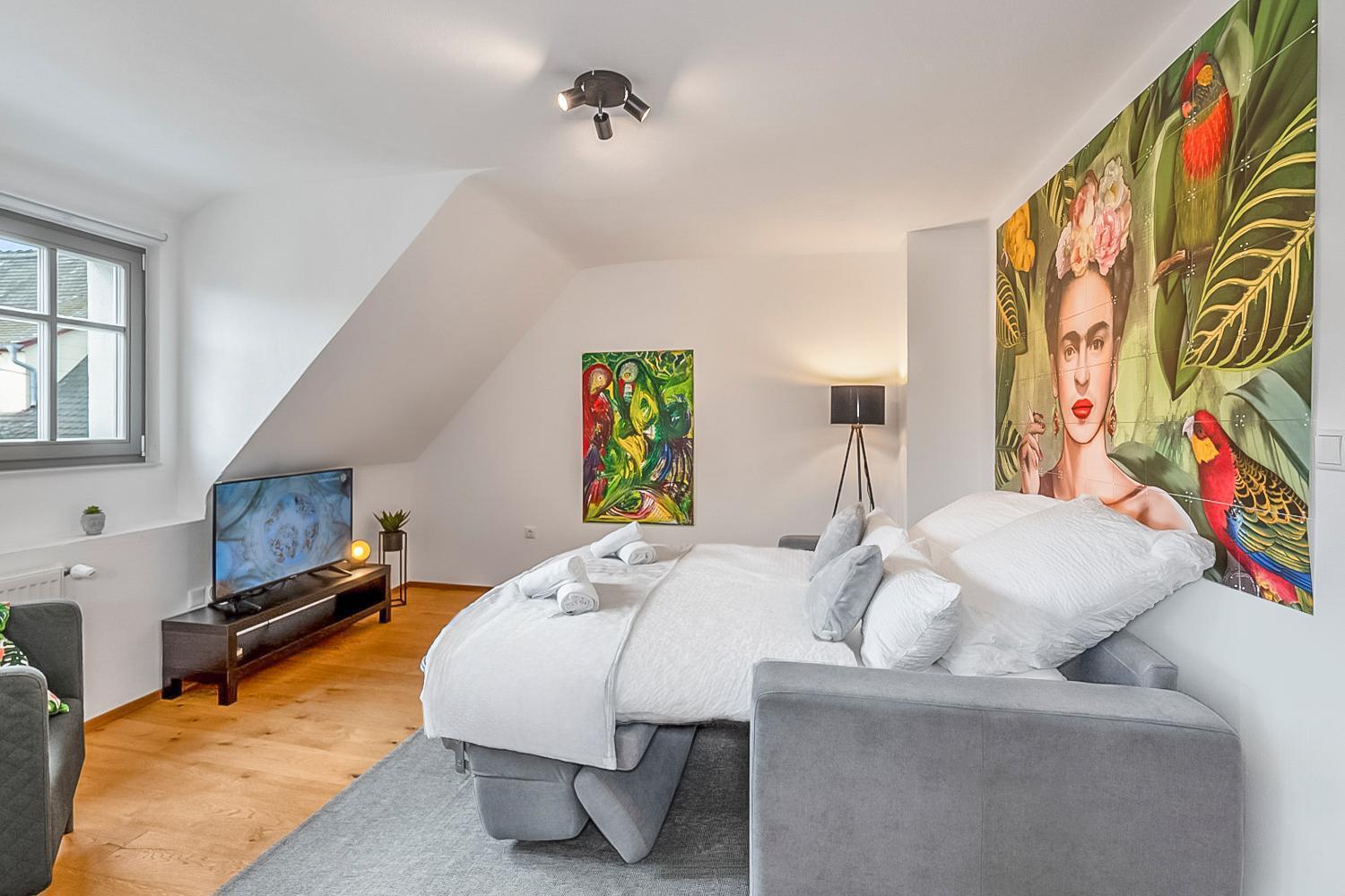 Namaste Homes - Ferienwohnung Mit Dachterrasse 巴特温茨海姆 外观 照片