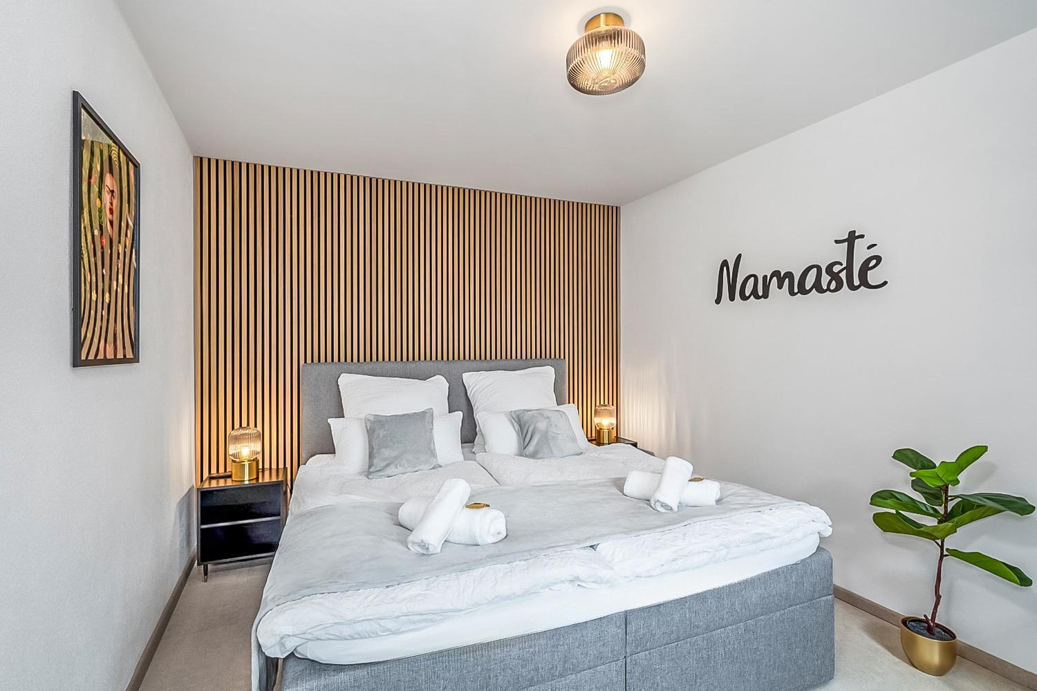 Namaste Homes - Ferienwohnung Mit Dachterrasse 巴特温茨海姆 外观 照片