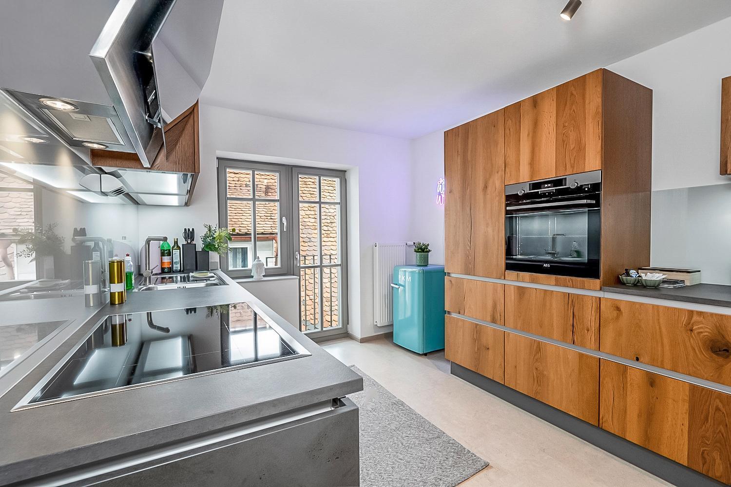 Namaste Homes - Ferienwohnung Mit Dachterrasse 巴特温茨海姆 外观 照片