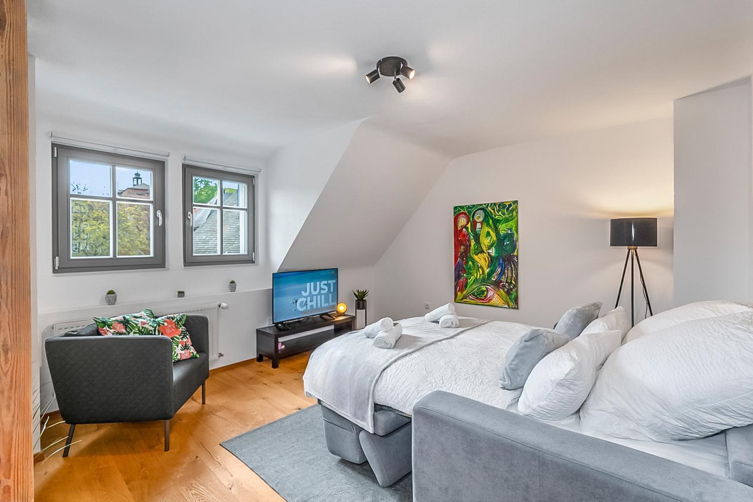 Namaste Homes - Ferienwohnung Mit Dachterrasse 巴特温茨海姆 外观 照片