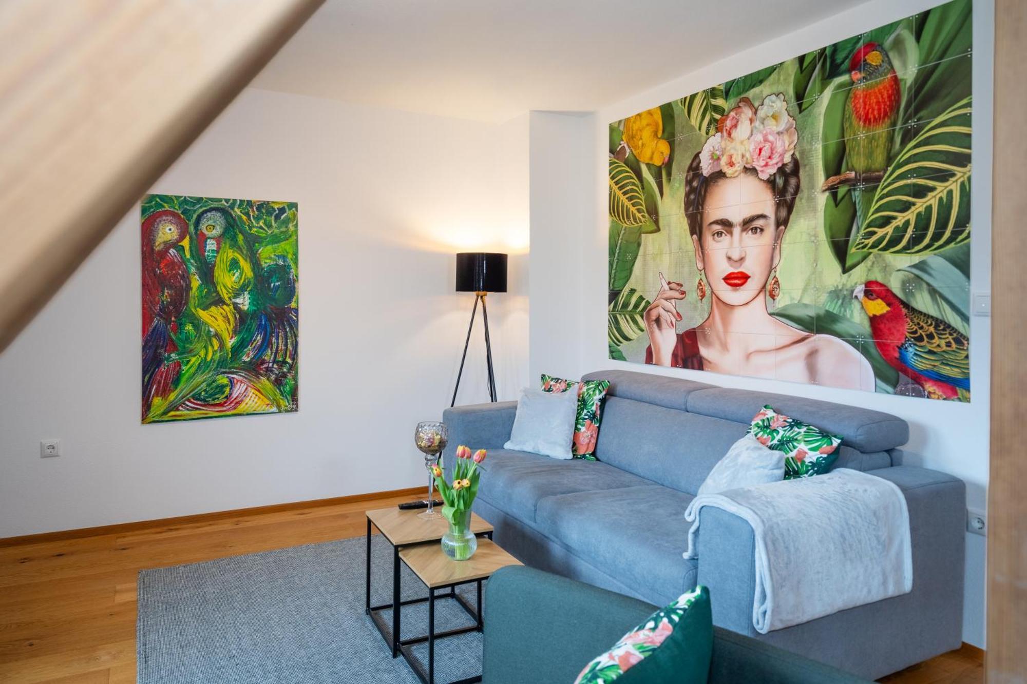 Namaste Homes - Ferienwohnung Mit Dachterrasse 巴特温茨海姆 外观 照片